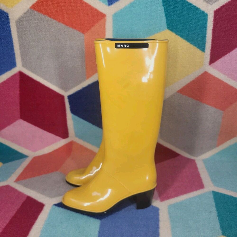 Marc By Marc Jacobs Yellow Ankle Boots